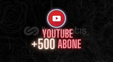 YOUTUBE GERÇEK 500 ABONE