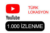 YOUTUBE İZLENME/ 1K / GERÇEK