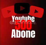 (GARANTİLİ) YOUTUBE KALİTELİ 500 ABONE