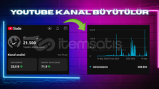 YouTube Kanal Büyütülür