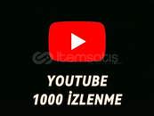 (GARANTİLİ) YOUTUBE ORGANİK 1000 İZLENME