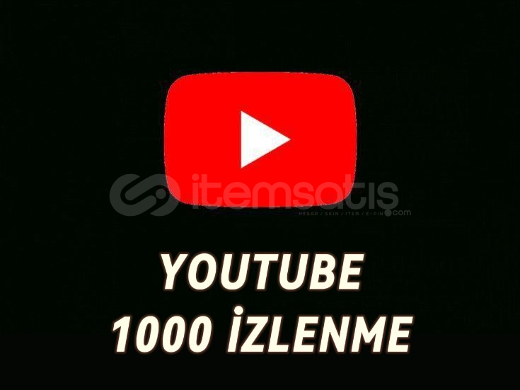 (GARANTİLİ) YOUTUBE ORGANİK 1000 İZLENME (GARANTİLİ) YOUTUBE ORGANİK 1000 İZLENME