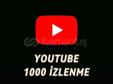 YOUTUBE ORGANİK 1000 İZLENME