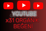 [YOUTUBE ORGANİK BEĞENİ]x31 Adet Organik Beğeni