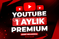 ⭐Youtube Premıum 1 Ay (Kendi Hesabınıza)⭐