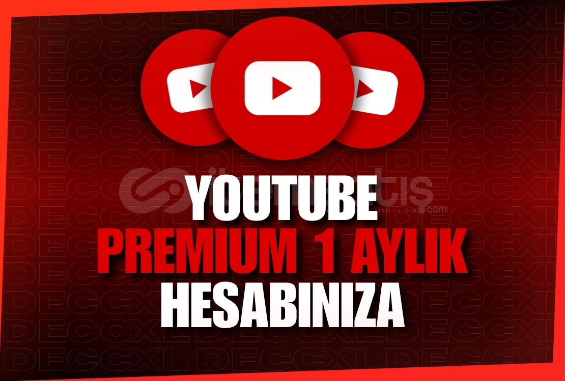 ⭐Youtube Premium 1 Aylık - Hesabınıza⭐ ⭐Youtube Premium 1 Aylık - Hesabınıza⭐