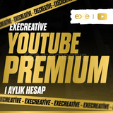 YOUTUBE Premium 1 Aylık Hesap | ExeCreative