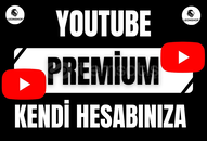 ⭐ YOUTUBE PREMİUM 1 AYLIK KENDİ HESABINIZA ⭐