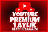 ⭐YOUTUBE PREMİUM 1 AYLIK KENDİ HESABINIZA⭐