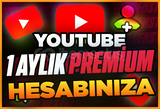 Youtube Premium 1 Aylık - Kendi Hesabınıza
