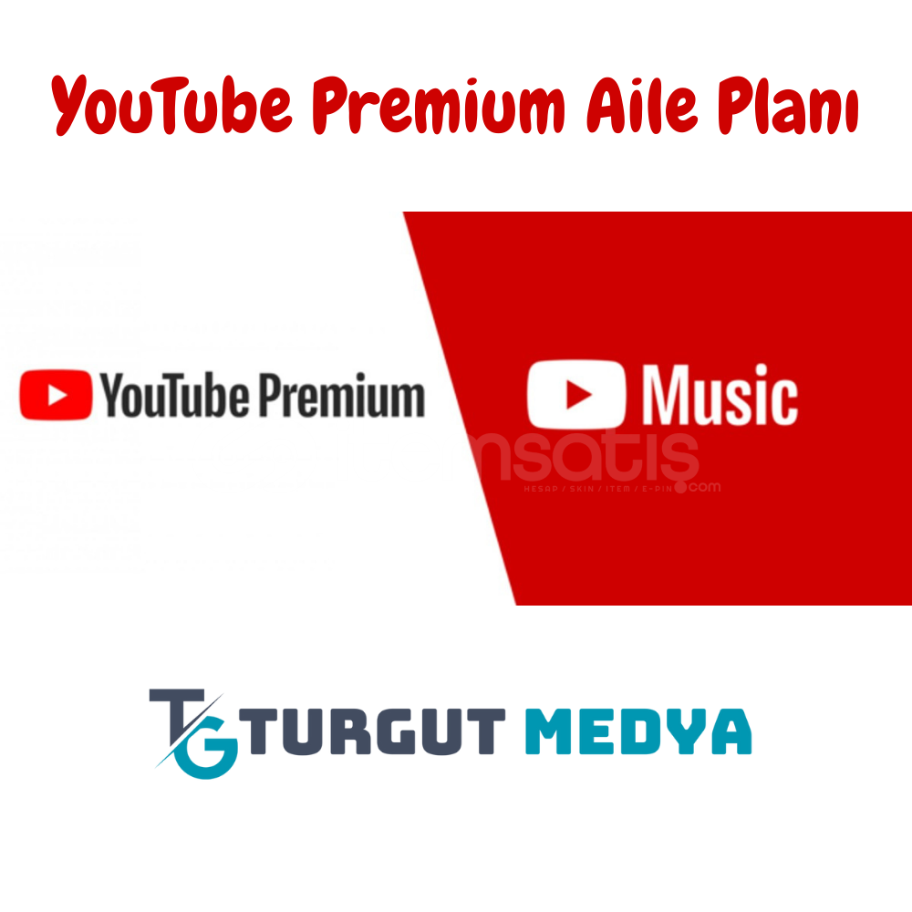 YouTube Premium Aile Planı 1 Aylık YouTube Premium Aile Planı 1 Aylık