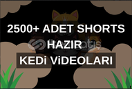 YOUTUBE SHORTS KEDi ViDEOLARI HAZIR 2500+ ADET