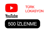 YOUTUBE TÜRK LOKASYONLU İZLENME