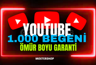 ⚡YouTube Video 1.000 Beğeni [ÖBG]