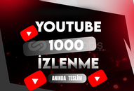 YouTube Video 1000 izlenme