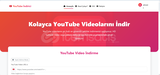 YouTube Video İndirici Sitesi