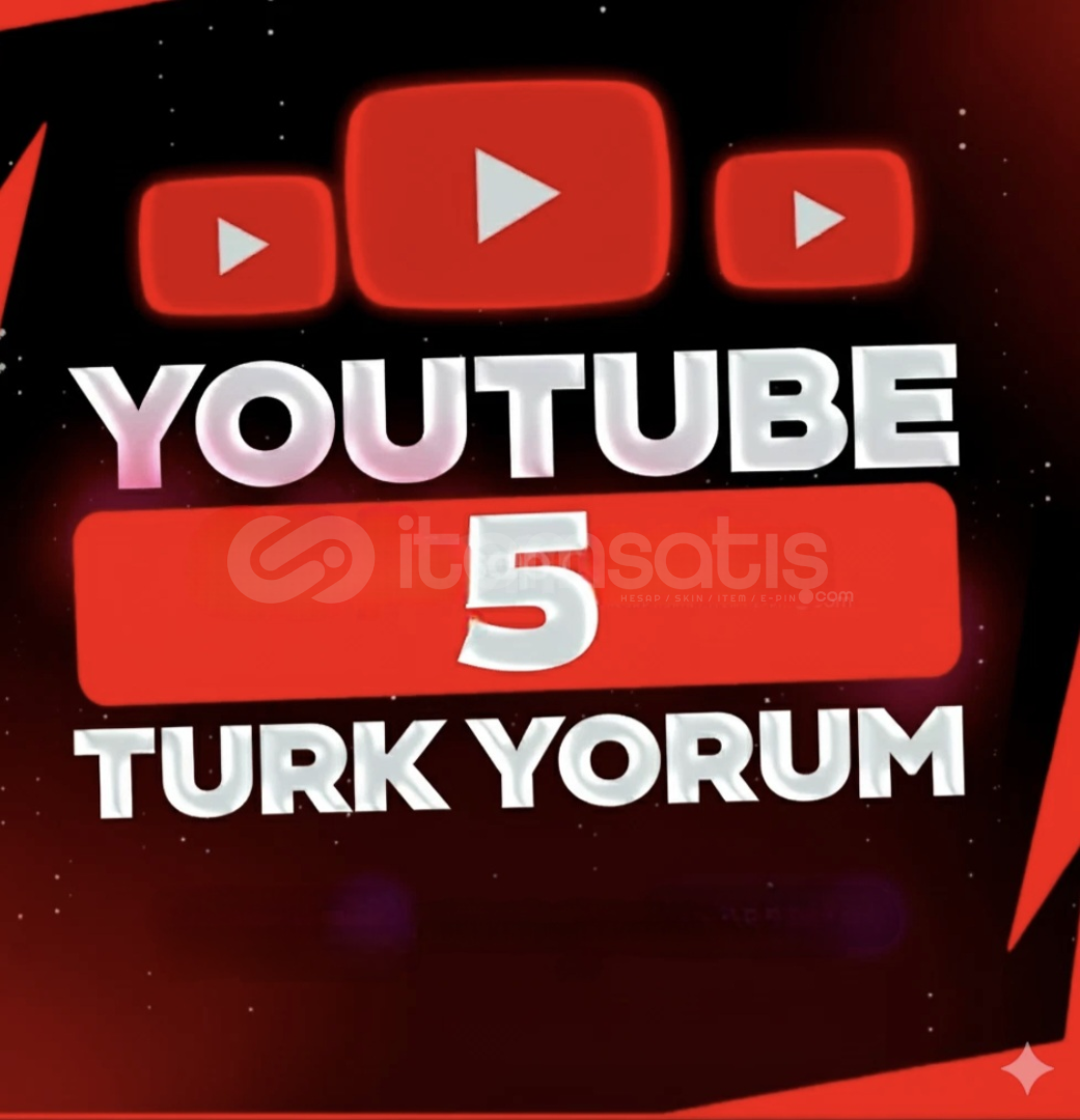 Youtube videonuza 5 adet yorum  Youtube videonuza 5 adet yorum