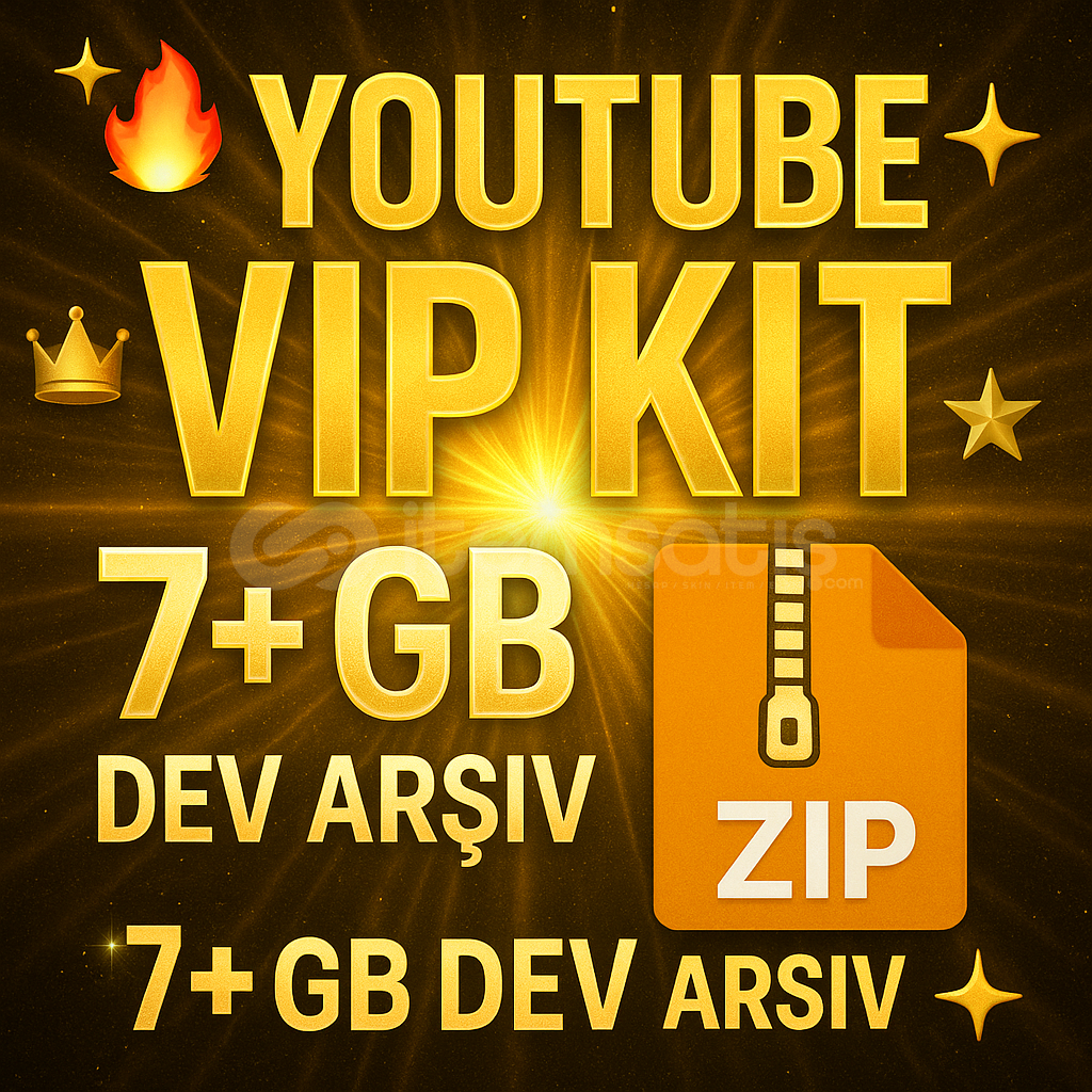 ⭐YOUTUBE VIP KİT⭐ ⭐YOUTUBE VIP KİT⭐