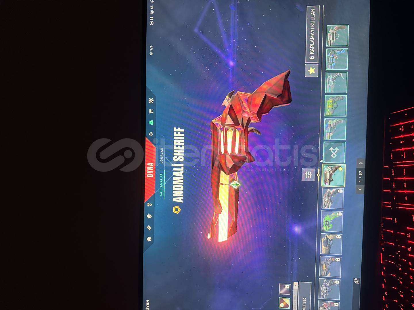 Yüce skinli dolu hesap  Yüce skinli dolu hesap