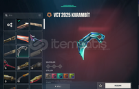 YÜCELİK RANK VCT KARAMBİT 2025 CHAMPİONS VANDAL