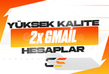 [YÜKSEK KALİTE] 2 ADET GMAİL HESAPLARI