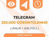 ⭐Yüksek Kalite + Hızlı ⭐ 250.000 Görüntülenme