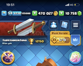 YÜKSEK LEVEL 12000 KUPA 10K+ ELMAS 15LVL KULE 