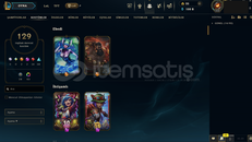 Yüksek MMR'lı Bol Kostümlü Hesap