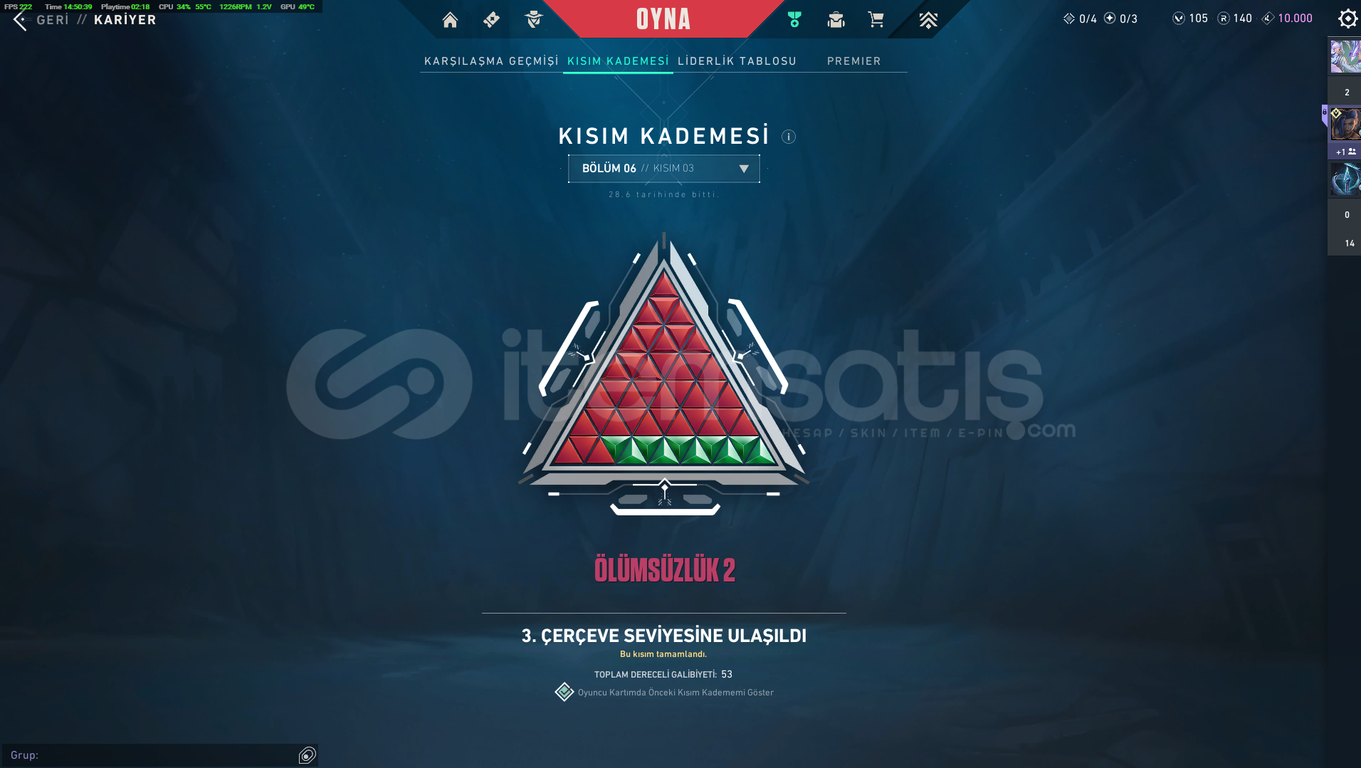 Yüksek mmr mainlemelik hazır bol skinli hesap Yüksek mmr mainlemelik hazır bol skinli hesap