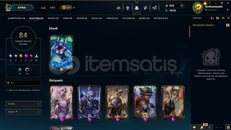 ⭐️Yükselen Efsane LeBlanc | 84 Skin | DİA4