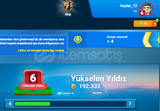 YÜKSELEN YILDIZ 192K MADALYA +15 COİNLİ