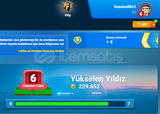 YÜKSELEN YILDIZ +629 COIN 229K MADALYA