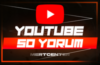 ⭐[ÖZELLEŞTİRİLEBİLİR] YOUTUBE 50 YORUM⭐