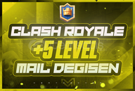⭐[CR] +5 LEVEL GARANTİLİ MAİL DEĞİŞEN⭐