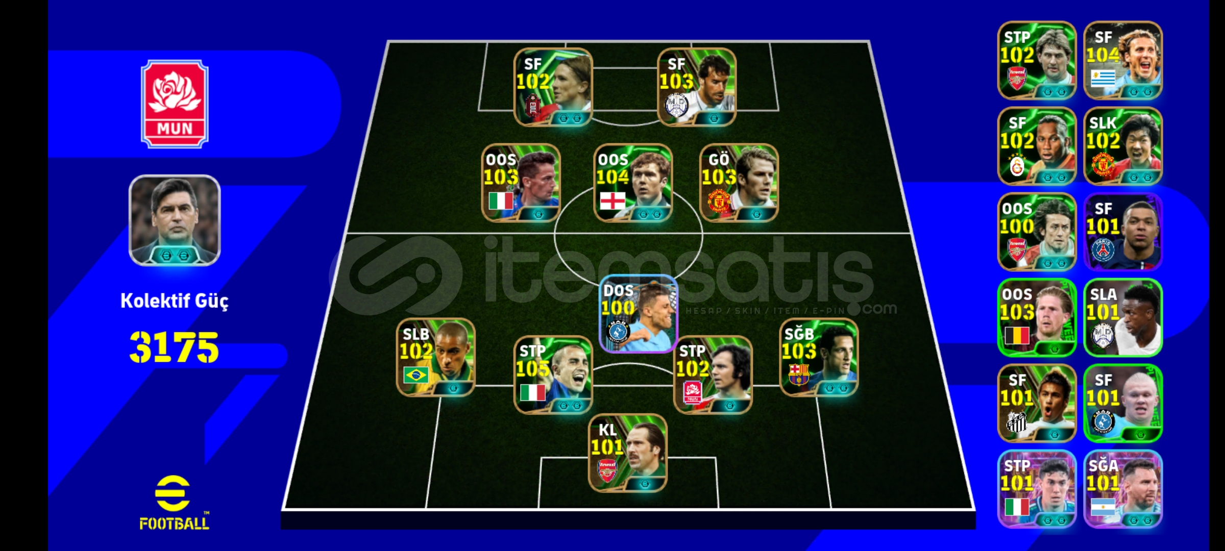 Pes 3175 efsane hesap Pes 3175 efsane hesap