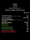 Zero smite hammer normal +7