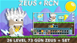 Zeus + Rcn 26 Level 73 Gün Mailli Hesap