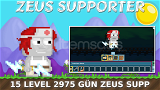 Zeus Supporter 15 Level 2975 Gün Mailli Hesap