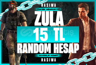 Zula 15 TL Random Hesap