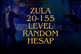 ZULA 20-155 LEVEL ARASI RANDOM HESAP İLANIDIR