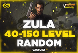 ⭐ ZULA 40-150 LEVEL RANDOM ⭐