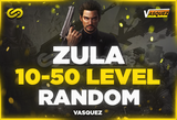 ⭐ ZULA 10-50 LEVEL RANDOM ⭐