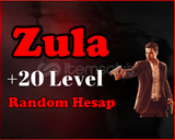 Zula +20 Level Random Hesap