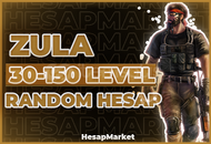 ZULA 30-150 LEVEL RANDOM HESAP