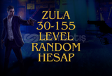 ZULA 30-155 LEVEL ARASI RANDOM HESAP İLANIDIR