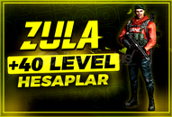 ZULA +40 SEVİYE RANDOM HESAP