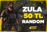 ⭐ ZULA 50 TL RANDOM HESAP⭐