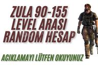 ZULA 90-155 LEVEL ARASI RANDOM HESAP