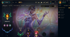 ZÜMRÜT 4 EUW HESAP - Elementalist Lux Kostümlü