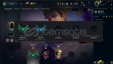 Zümrüt 4 FLEX plat 4 SOLOQ MMR YÜKSEK HESAP